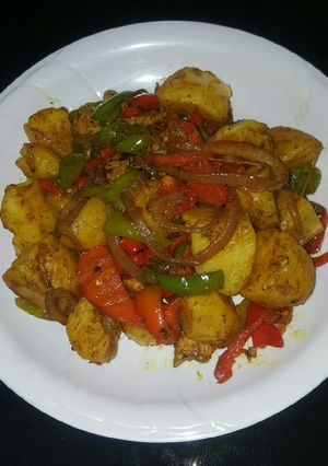A picture of Curry potato.