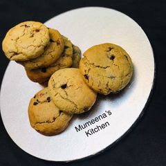 Caramel chocolate chips cookies A picture of Caramel chocolate chips cookies.
