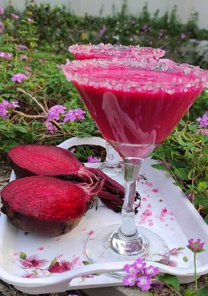 A picture of Beetroot smoothie.