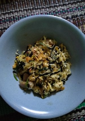 Foto resep Mie Telor plus Kangkung
