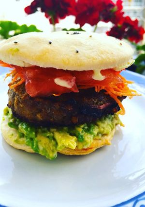 Una foto de Hamburguesas diferentes
