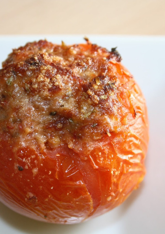 Una foto de Tomates rellenos carne