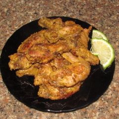 A picture of Buttered Chicken Wings #authorsmarathon.