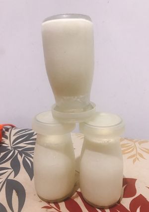 Hình của món Sữa chua phô mai.