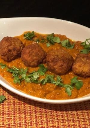 A picture of Bottlegaurd Kofta curry.