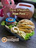 Tuna Mayonis Naan Pizza