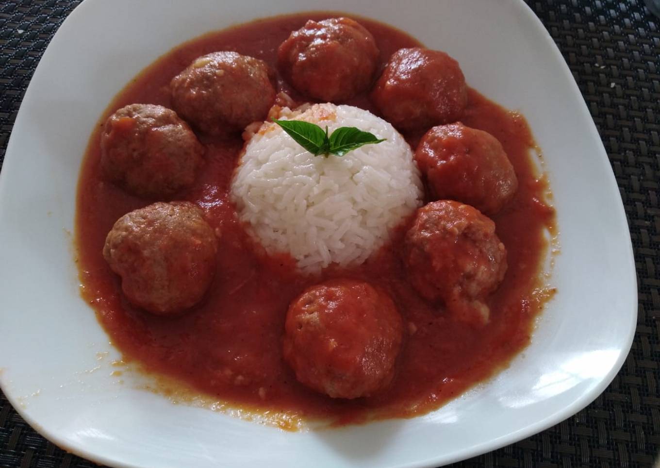 Albóndigas con chipotle