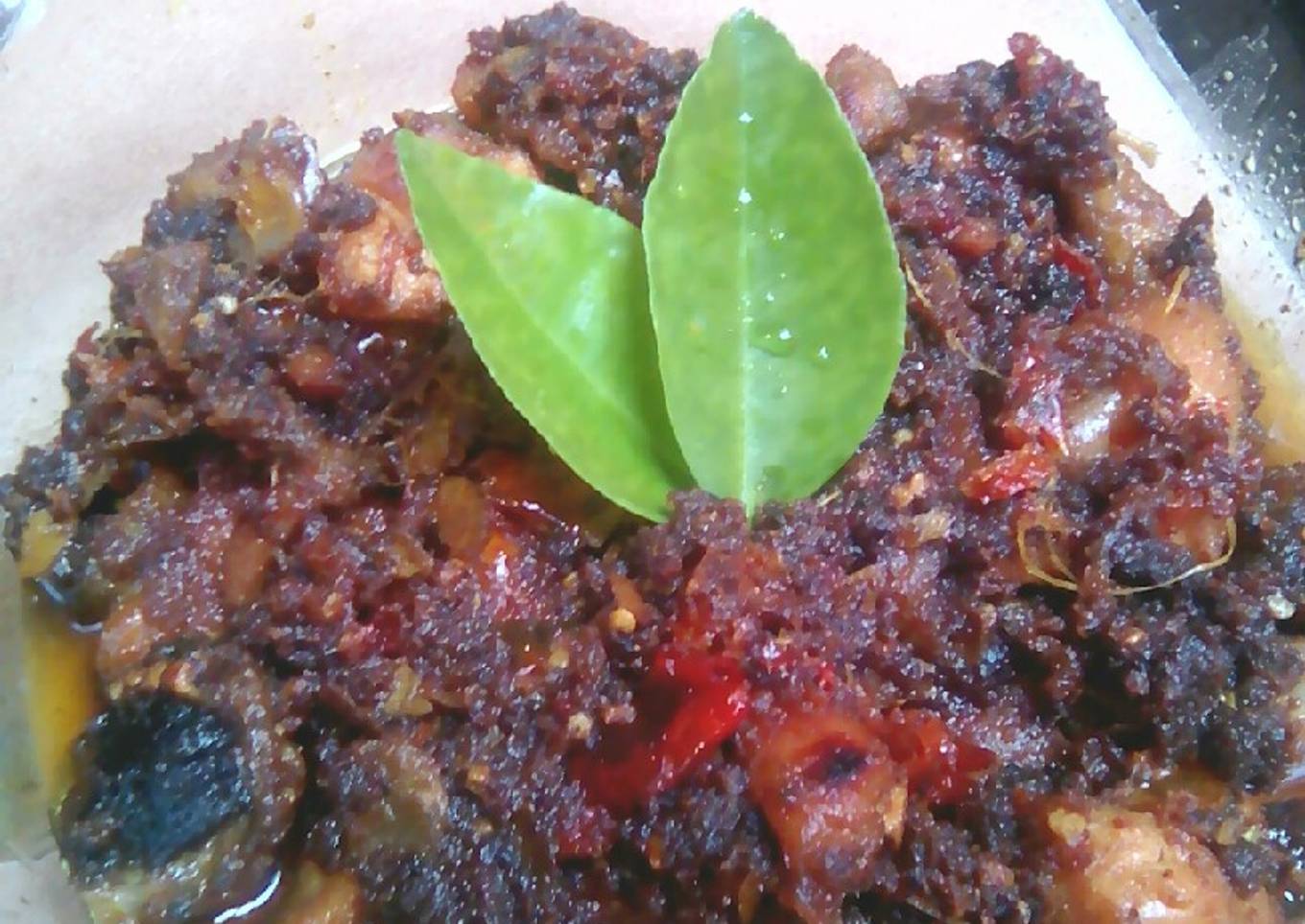 Ayam Bumbu Hitam Madura (bumbu bebek Madura)