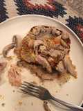 Creamed chicken