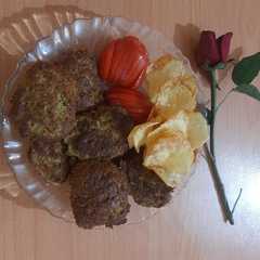 کتلت گوشت و مرغ-レシピのメイン写真