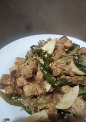 Foto resep Tempe lombok ijo