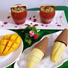 Mango Matka Kulfi A picture of Mango Matka Kulfi.