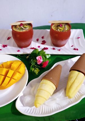 A picture of Mango Matka Kulfi.