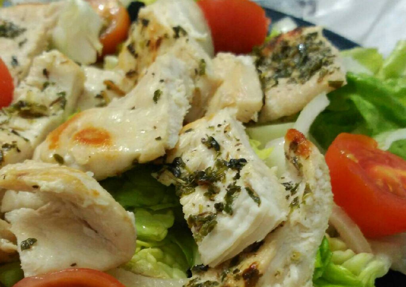 Ensalada de pollo