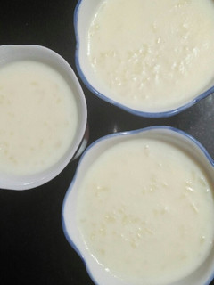 A picture of Rice Pudding.