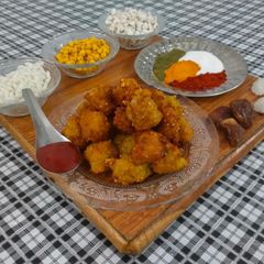 A picture of Crispy Jowar Dhani Phulvada | Easy Holi Special Indian Snack.