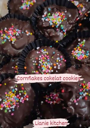 Foto resep Cornflakes cokelat cookies
