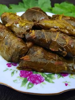 عکسی از دستور دلمه برگ