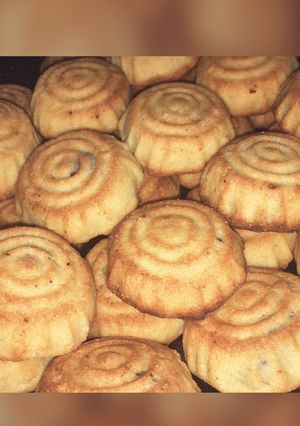 صورة لوصفة معمول تمر بالسميد