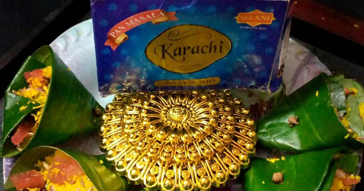 Special Pan / Meetha Pan / Karachi meetha pan Recipe by Hina Ibrahim Cookpad