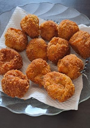 Foto resep Bola Ayam Udang Crispy