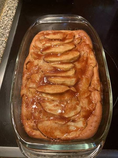 Una foto de Bizcocho de manzana