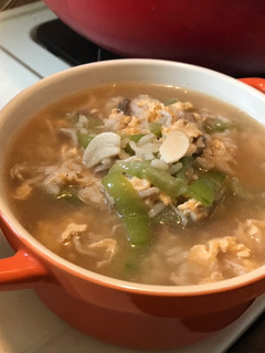 菜瓜吻仔魚粥 的食譜成品照片