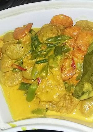 Foto resep Opor Udang Baso