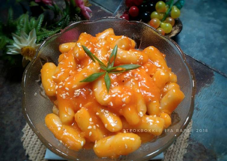 Tteokbokki / Kue Beras Pedas, mudah & enak