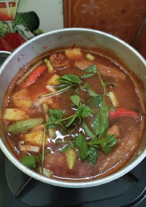 Foto resep Pindang pegagan ikan patin