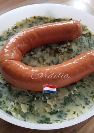 Foto resep Stamppot boerenkool/ curly kale mash