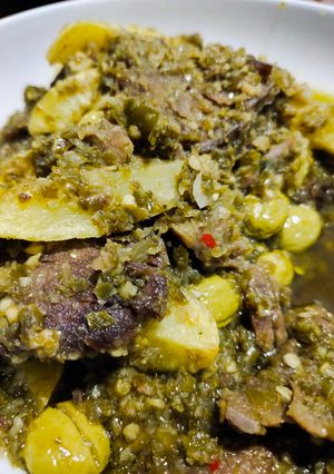 Foto resep Dendeng Lambok Lado Hijau
