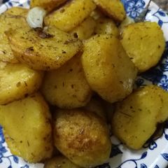 A picture of Grilled potatoes.