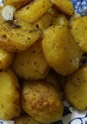A picture of Grilled potatoes.
