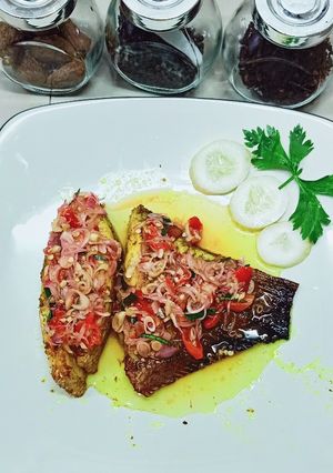 Foto resep Gurame Panggang Sambal Matah