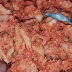 A picture of Kachalu chaat.