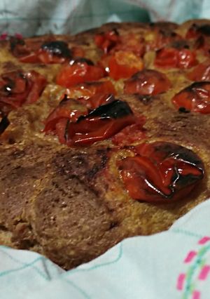 Foto di Focaccia integrale ai cinque cereali