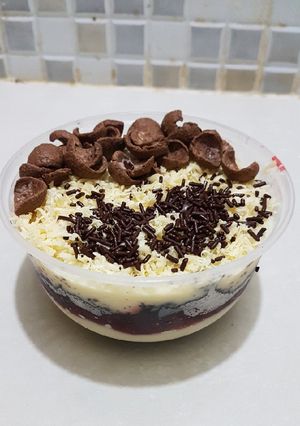 Foto resep Oreo Cheesecake Blackforest