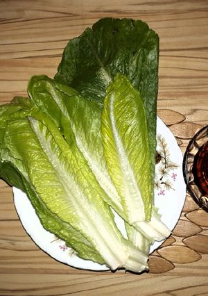 عکسی از دستور کاهو سکنجبین