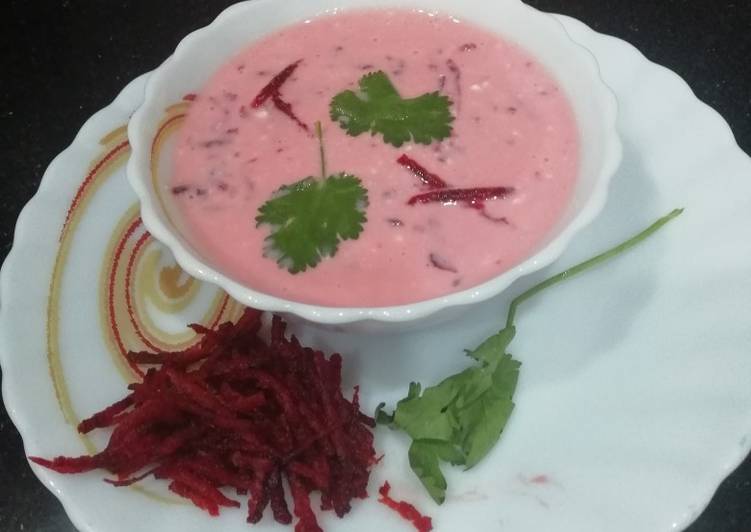 Beetroot Raita