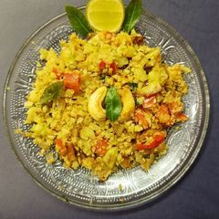 A picture of Cauliflower Upma.