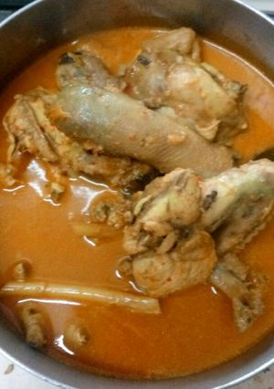 Foto resep Ayam tahu sayur santan