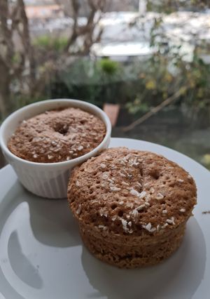 Una foto de Torta de dulce de leche en micro