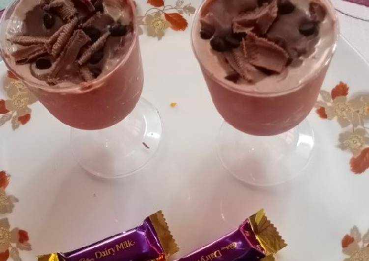 Simple Way to Make Speedy Chocalate mousse