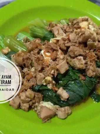 Easy Way Make Pakcoy ayam saus tiram the So Delicious Delicious