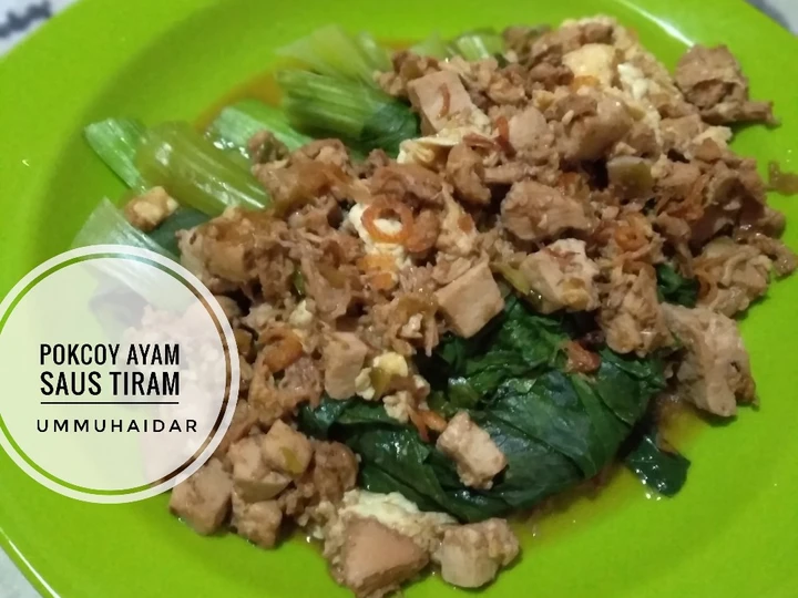 Easy Way Make Pakcoy ayam saus tiram the So Delicious Delicious