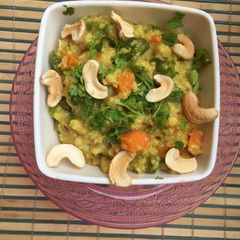 A picture of Whey Oats porridge.