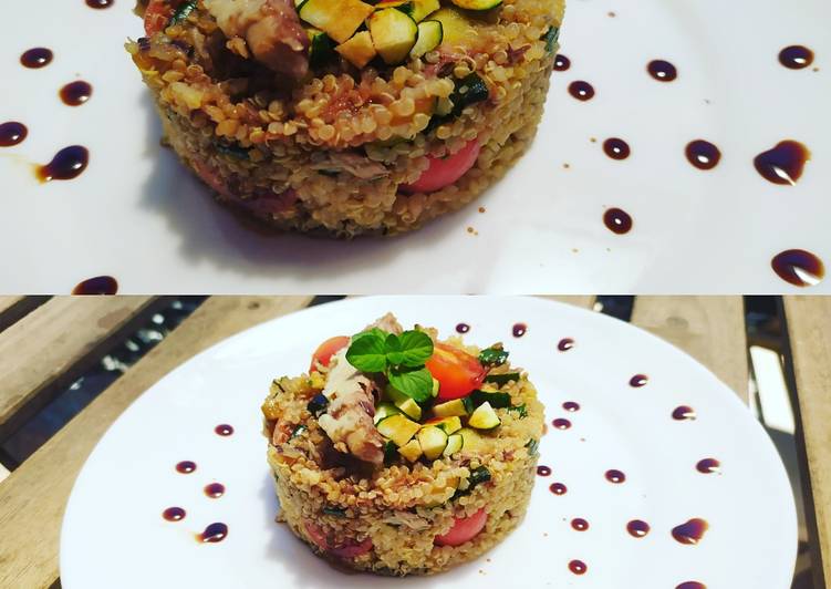 Insalata di quinoa all'aceto balsamico di Modena Igp