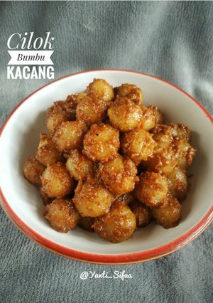 Foto resep Cilok Bumbu Kacang (instan)