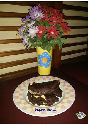 Foto resep Martabak Vla Durian Keju #keto